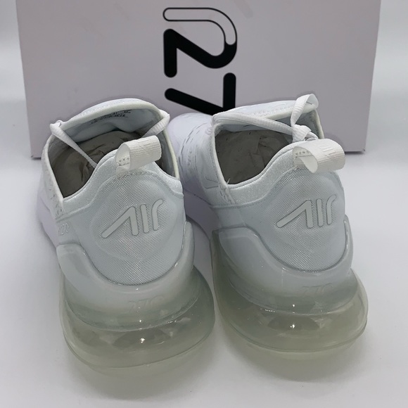 Air max 270 triple white mens nike shoes - Picture 5 of 6